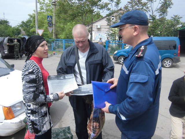 Горностаївські рятувальники проводять профілактичну роботу серед населення